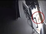 Surveillance image of a man described as Abdulrahman Alfozan, from video included in a charging document. 
