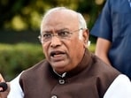 Congress leader Mallikarjun Kharge.