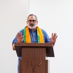 BJP state president Rajeev Chandrasekhar questioned the Congress and the CPI(M) over what he described as their support for a political culture that disrespects religious sentiments.