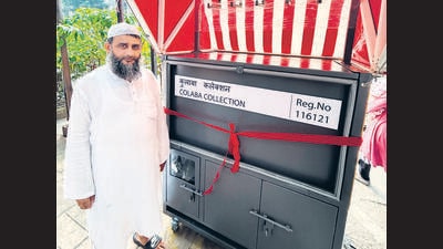 Colaba Causeway to get 91 uniform-sized hawker stalls to clear footpaths.