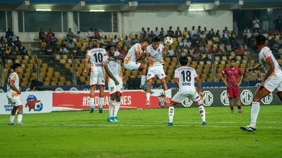 Punjab FC won a thriller against Churchill Brothers. (ISL) Punjab FC won a thriller against Churchill Brothers. (ISL)