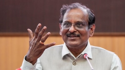 Narayanan emphasised that partnering with private firms was essential to meet surging global. (PTI Photo/R Senthilkumar) (PTI)