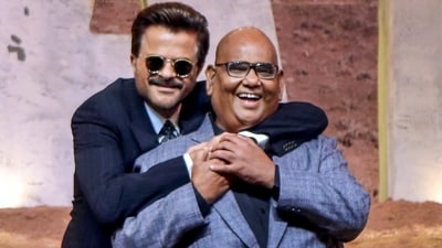 Anil Kapoor got emotional thinking about late actor Satish Kaushik. (PTI)