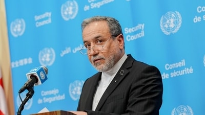 Iran’s Abbas Araghchi says renewed US-Israeli attacks will not change Tehran’s policies. (Bloomberg) Iran’s Abbas Araghchi says renewed US-Israeli attacks will not change Tehran’s policies. (Bloomberg)