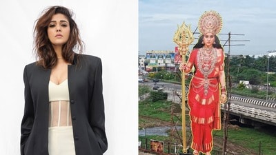 లేడీ సూపర్ స్టార్ నయనతార క్రేజ్ మామూలుగా లేదుగా.. ఏకంగా 60 అడుగుల కటౌట్.. రజినీకాంత్ 'ధర్మన్'లోనూ ఛాన్స్!