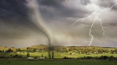 ‘Confirmed tornado touchdown’ causes destruction in Santa Fe (Pexel - representational image) ‘Confirmed tornado touchdown’ causes destruction in Santa Fe (Pexel - representational image)