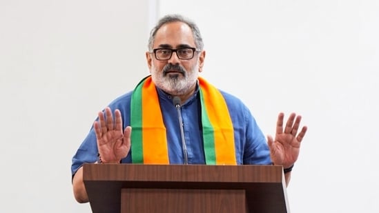 BJP state president Rajeev Chandrasekhar questioned the Congress and the CPI(M) over what he described as their support for a political culture that disrespects religious sentiments. (@BJP4Keralam X)