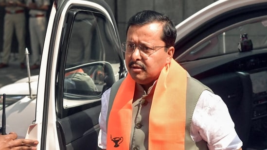 File photo of BJP national president Nitin Nabin.  