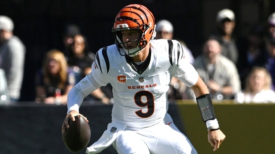 Joe Burrow appeared to find his rhythm after the break.