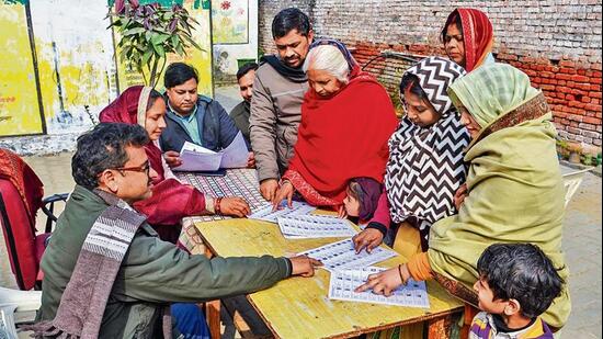 Following instructions from the Election Commission of India (ECI), a drive was launched on October 22 to identify duplicate entries across Basti district’s five assembly constituencies. (REPRESENTATIONAL IMAGE)