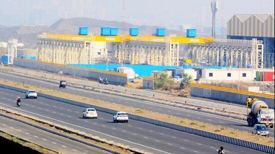 Navi Mumbai, India - Dec. 25, 2025:A View of Navi Mumbai International Airport in Navi Mumbai, India, on Thursday, December 25, 2025. (Photo by Bachchan Kumar/ Hindustan Times) (Hindustan Times)