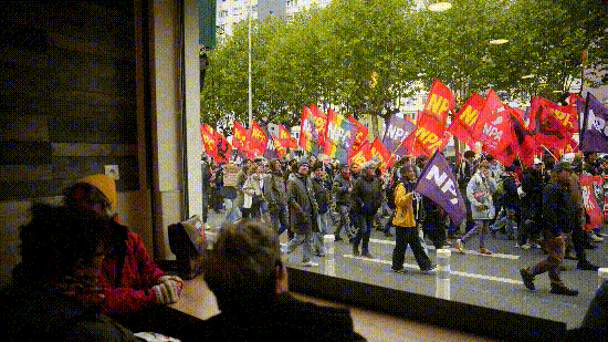 The demonstrations reflect a broader housing affordability crisis affecting several European countries.
