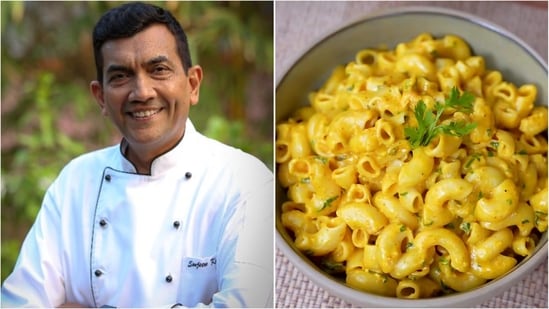 Sanjeev Kapoor’s pasta recipe combines macaroni with aromatic Indian spices. (Instagram)