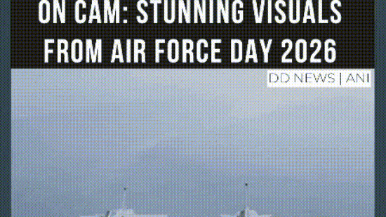 Rafale Fighter Jets Take To The Skies Over Varanasi During IAF Air Force Day 2026 #shorts Rafale Fighter Jets Take To The Skies Over Varanasi During IAF Air Force Day 2026 #shorts