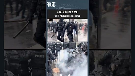 France Protests Turn Tense: Police Clash With Demonstrators as Street Unrest Escalates