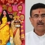 লক্ষ্মীপুজোয় উত্তম কুমারের বাড়িতে এলেন শুভেন্দু,