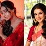 লক্ষ্মীপুজোর আনন্দে মেতে উঠল গোটা টলিউড