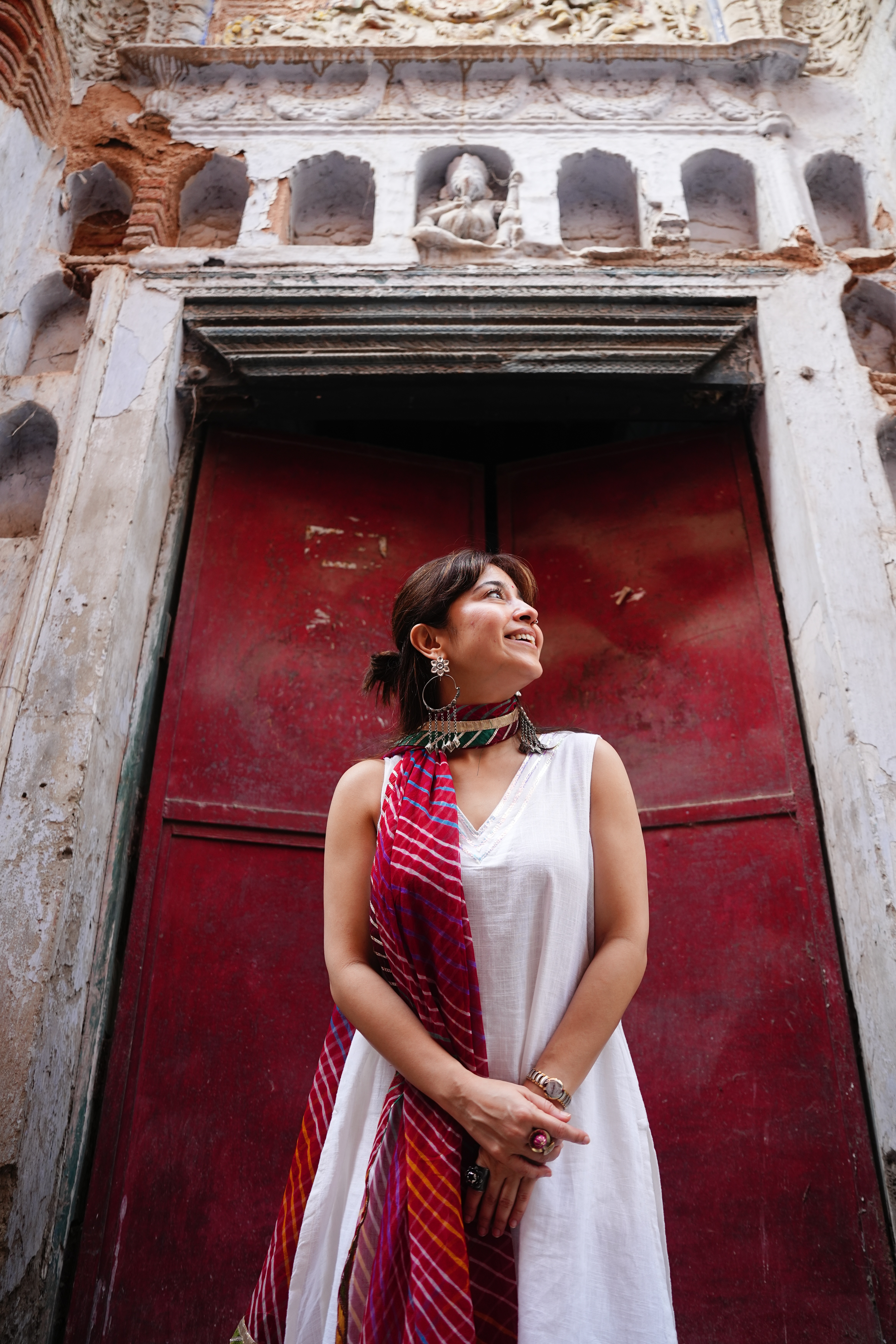 During her recent trip, Tripathi wandered through the winding lanes of the Old City, and says she was “captivated by its heritage homes and grand havelis
