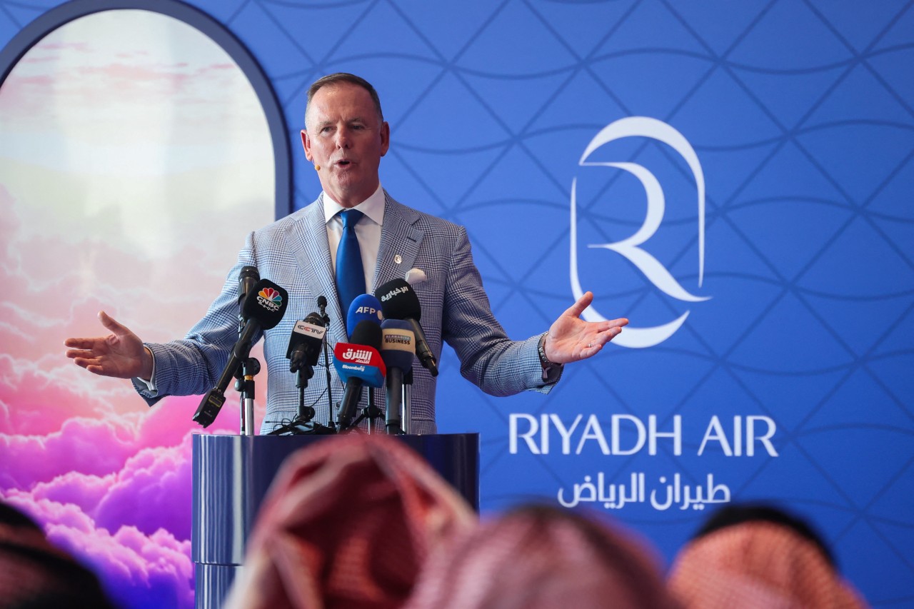 Riyadh Air Chief Executive Tony Douglas.