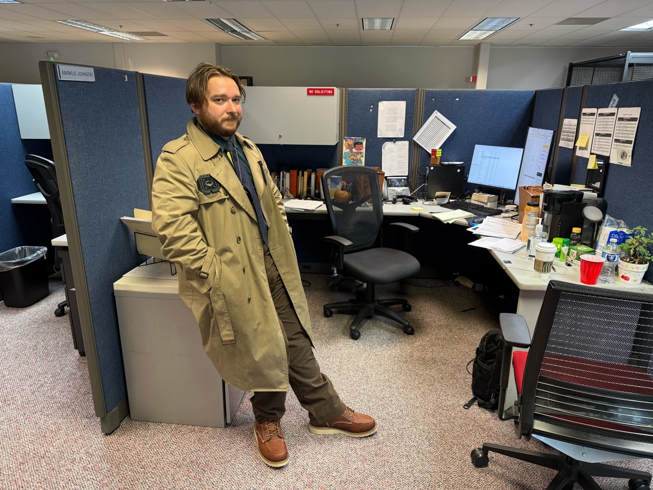 Markus Johnson, an investigator with the Richland County Sheriff's Department in South Carolina.