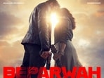 Ahaan Panday and Sharvari on the poster of Beparwah.