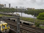 Commuter trains in Mumbai (Bloomberg/FILE)