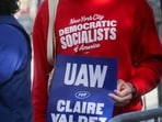The Democratic Socialists of America announced a new organising campaign seeking a broad embargo on military shipments to Israel. Photographer: Michael Nagle/Bloomberg(Bloomberg)