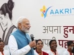 Prime Minister Narendra Modi during an interaction.