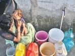 Thane, India - October -25, 2026: With a likely El Nino effect raising fears of a water shortage over the coming year, the Thane Municipal Corporation (TMC) has started preparing a micro-level water plan for the next nine to 10 months. The plan includes a crackdown on illegal tap connections and the plumbers behind them, the transfer of valve operators, GPS tracking of water tankers, a halt on civic water for big infrastructure projects such as the Metro and for car wash centres, and the revival of public wells. Thane currently faces a daily shortfall of 50 MLD, as it receives only 590 MLD against a demand of 640 MLD. ,in Thane ,in Mumbai, India, on, Sunday, October -25, 2026. ( photo Praful Gangurde / Hindustan Times ) (Praful Gangurde)