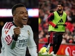Kylian Mbappe and Bruno Fernandes