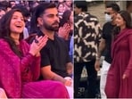Anushka Sharma and Virat Kohli attend Krishna Das's concert. 