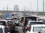 The restrictions and diversions will remain in place for two hours between 10 am to 12 noon, depending on traffic conditions and operational requirements. (Photo for representation)(HT_PRINT)