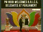 Delhi: PM Modi Welcomes BRICS Delegates At 12th Parliamentary Forum #shorts
Delhi: PM Modi Welcomes BRICS Delegates At 12th Parliamentary Forum #shorts