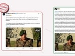 The Indian Army’s fact-checking unit took to X to clarify that the video contained fabricated statements. The Indian Army’s fact-checking unit took to X to clarify that the video contained fabricated statements.