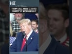 Trump Invokes 9/11 As He Escalates Attack On Candidate Abdul El-Sayed At Michigan Rally