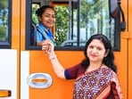 The meeting between Additional Chief Secretary Usha Padhee and Subhalaxmi Mahananda highlights how institutional support and individual initiative are creating new opportunities for women in public transport.