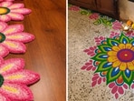 Simple rangoli designs