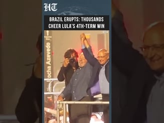 Brazil: Lula Wins Historic 4th Term; Supporters Celebrate Victory | Hindustan Times
