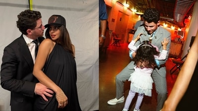 Nick Jonas shared glimpse of his life with Priyanka Chopra and Malti Marie. Nick Jonas shared glimpse of his life with Priyanka Chopra and Malti Marie.