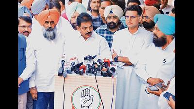 Rahul to kick off party’s high-decibel poll campaign from Sangrur with Hisab Mango rally targeting AAP govt on Nov 4. (HT) Rahul to kick off party’s high-decibel poll campaign from Sangrur with Hisab Mango rally targeting AAP govt on Nov 4. (HT)