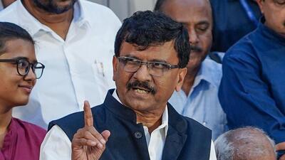 Shiv Sena (UBT) MP Sanjay Raut (ANI) Shiv Sena (UBT) MP Sanjay Raut (ANI)