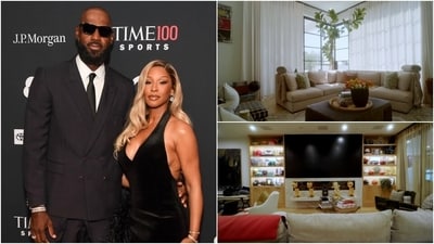 Inside LeBron and Savannah James's home in Los Angeles. (Vogue) Inside LeBron and Savannah James's home in Los Angeles. (Vogue)