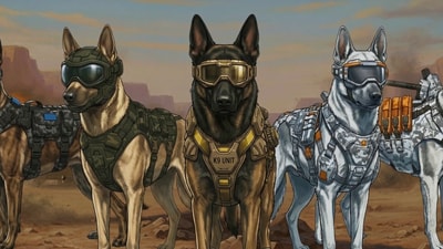 Warhound is on a mission to engineer and clone military dogs.