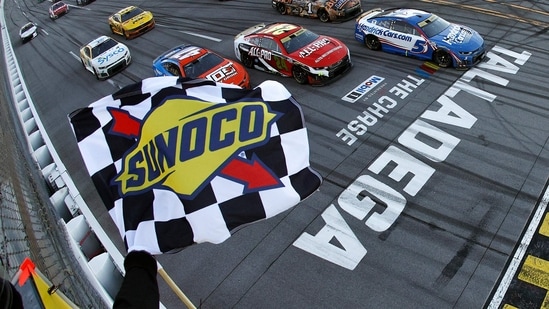 Kyle Larson delivered one of the most dramatic finishes of the NASCAR Cup Series season at Talladega Superspeedway.