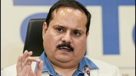 Uttar Pradesh chief electoral officer Navdeep Rinwa. (FILE PHOTO)