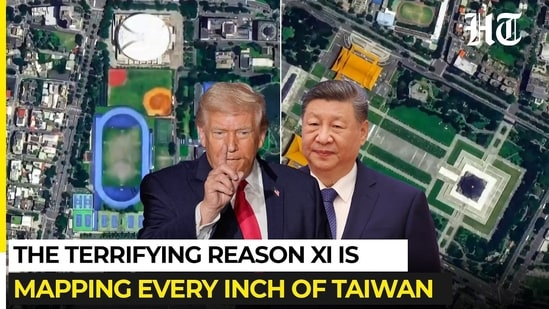 A warning before war? China shows off satellite images detailing every nook &amp; cranny of Taiwan