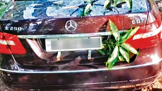 The accident took place in the early hours of Sunday.