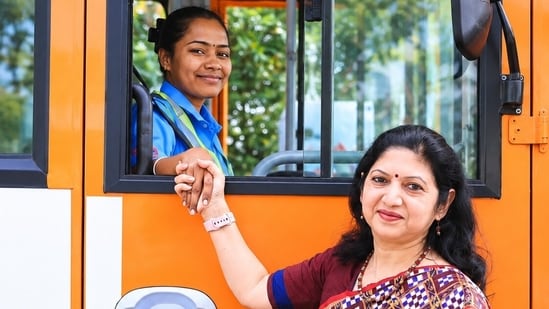The meeting between Additional Chief Secretary Usha Padhee and Subhalaxmi Mahananda highlights how institutional support and individual initiative are creating new opportunities for women in public transport.