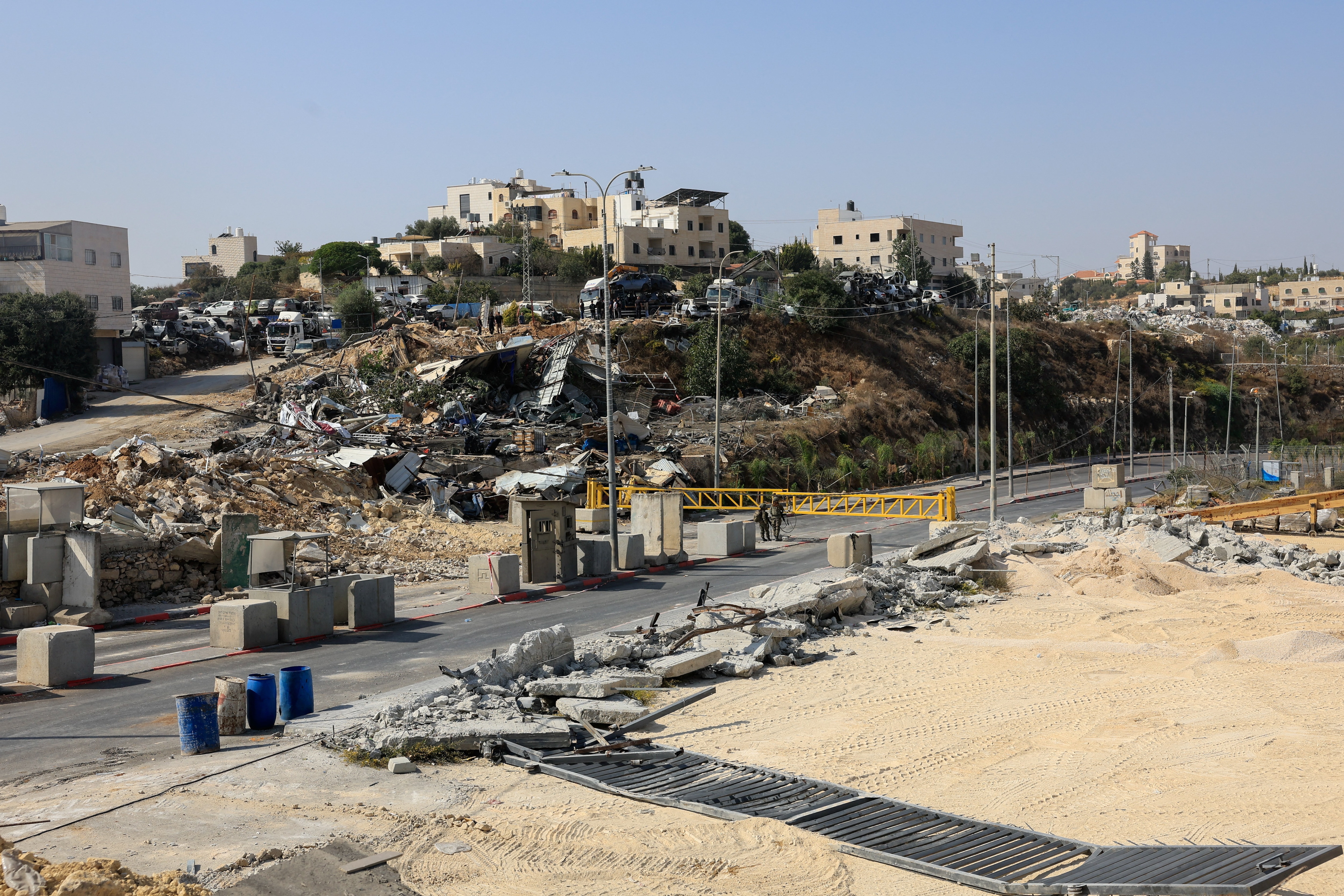 In the West Bank, which has witnessed an increase in settler violence, Netanyahu has overseen the rapid expansion of settlements. (Reuters)