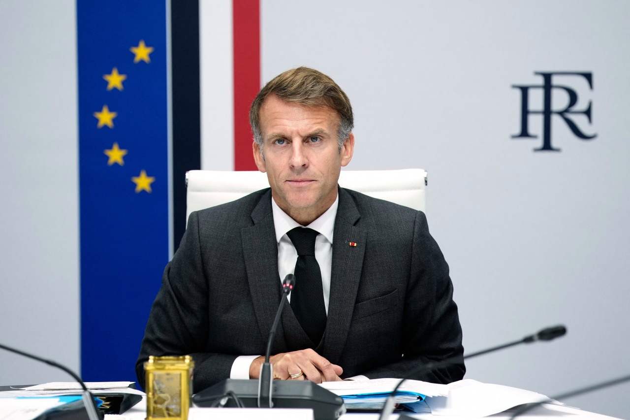 French President Emmanuel Macron. French President Emmanuel Macron.